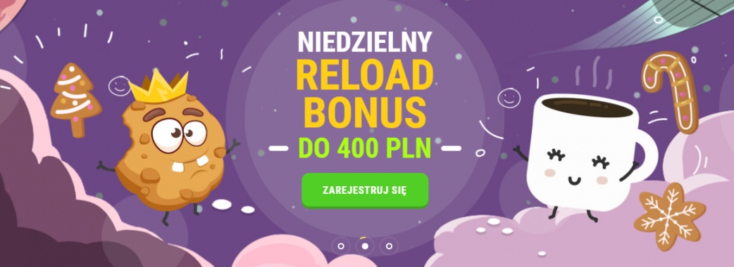 Niedzielny reload bonus to dobre rozwiązanie dla osób lubiących weekendy!
